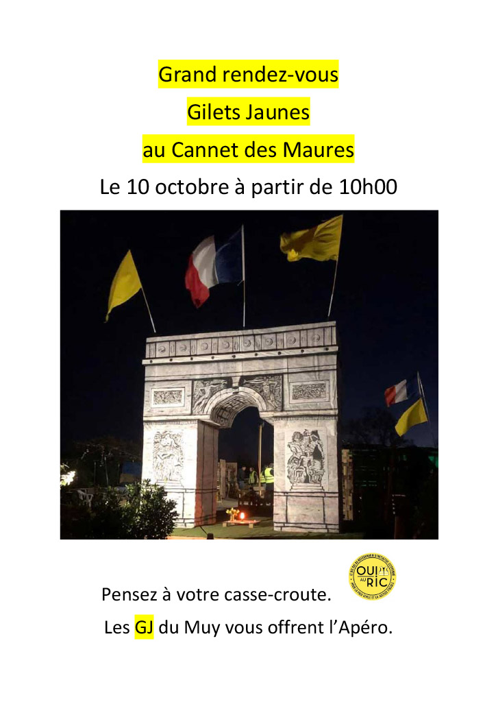 Tour des ronds-points du Var Acte 3 Le Cannet des Maures